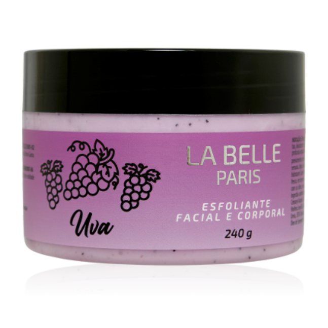 Esfoliante Facial e Corporal Uva La Belle Paris
