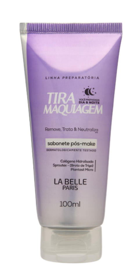 Tira Maquiagem Sabonete Pós-Make La Belle Paris